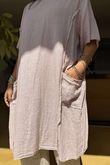 Made in Italy Milo Cotton Slouch Sac Dress Rosewater